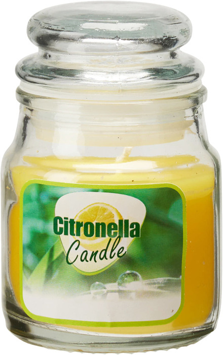Citronella-ljus 6 x 6 x 9 cm
